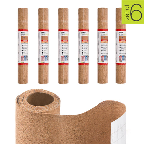 Adhesive Shelf Liner - Cork