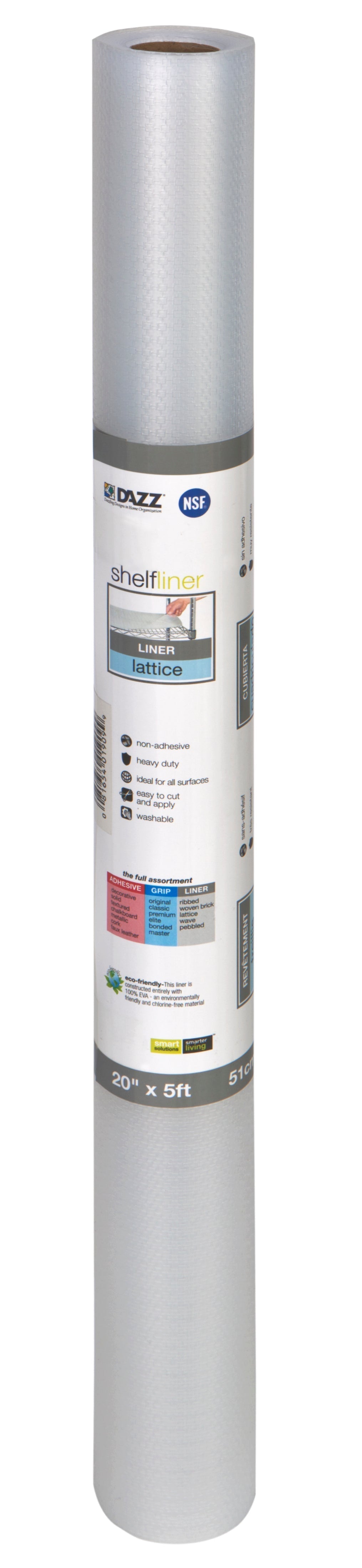 Wire Rack Shelf Liner - 20 Inch x 5 Feet - NSF Certified